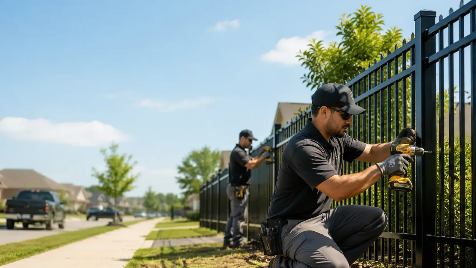 Metal Fence Installation in Nesconset, NY